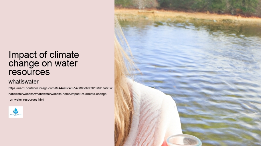 Impact of climate change on water resources