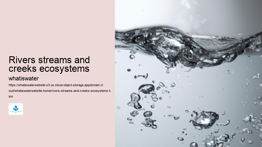 Rivers streams and creeks ecosystems